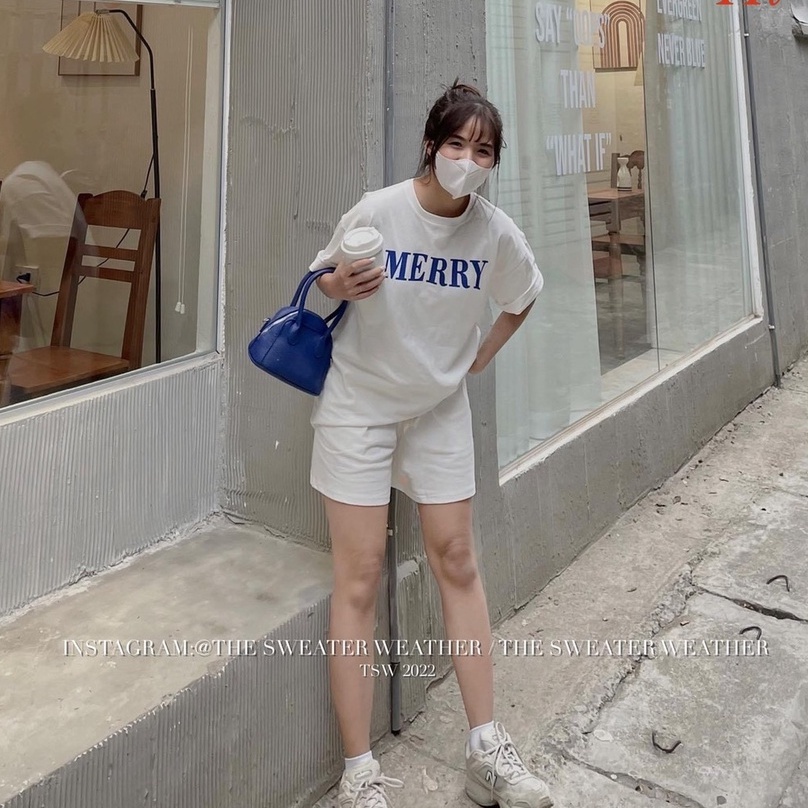 Sét quần áo cộc nữ MERY - Bộ đùi mặc nhà nữ mùa hè đồ bộ Unisex siêu xinh - KimDung Fashion Store
