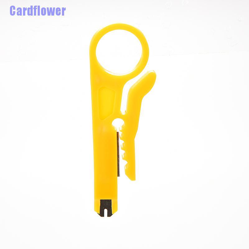 Cardflower  Network Connection Wire Punch Down Cutter Stripper For RJ45 Cat5 Cable Tool