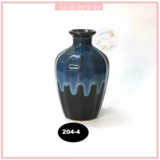 BÌNH GỐM - Lọ gốm trang trí - decor - bát tràng- [204]