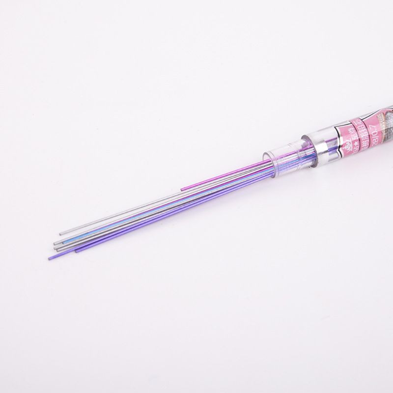Hộp ruột bút chì bấm cơ vẽ nghệ thuật nhiều màu sắc ngòi 0.5/ 0.7mm