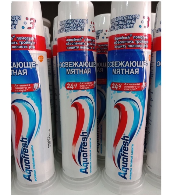 Kem đánh răng AQAFRESH - Nga