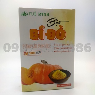 Bột bí đỏ nguyên chất Tuệ Minh 50gr