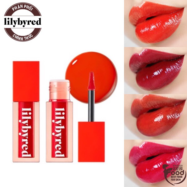 Son Tint Siêu Lì, Cho Đôi Môi Căng Mọng Lilybyred Juicy Liar Water Tint 4g