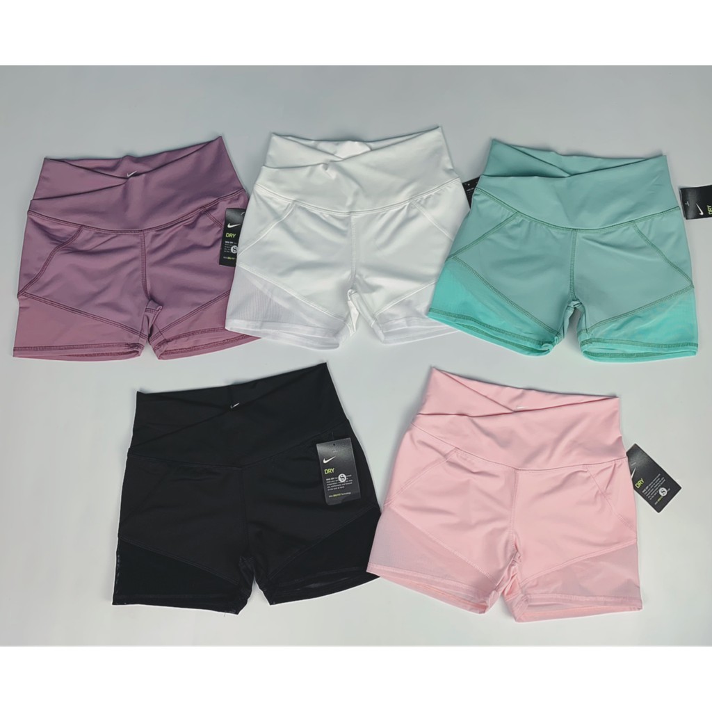 [Có Túi Nhỏ] Quần Short Lỡ Biker Thể Thao Nữ Phối Lưới Cực Xinh