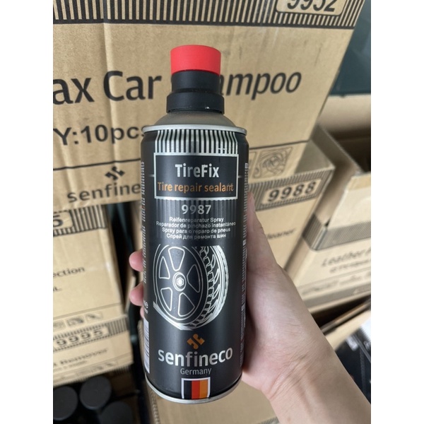 Keo Tự Vá Lốp SENFINECO 9987 Xe Máy , Ô tô - Vá Lốp Không Săm , Có Săm - An Toàn, Nhanh, Tiết Kiệm -