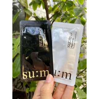 combo 10 goi - mặt nạ thải độc sum đen gói