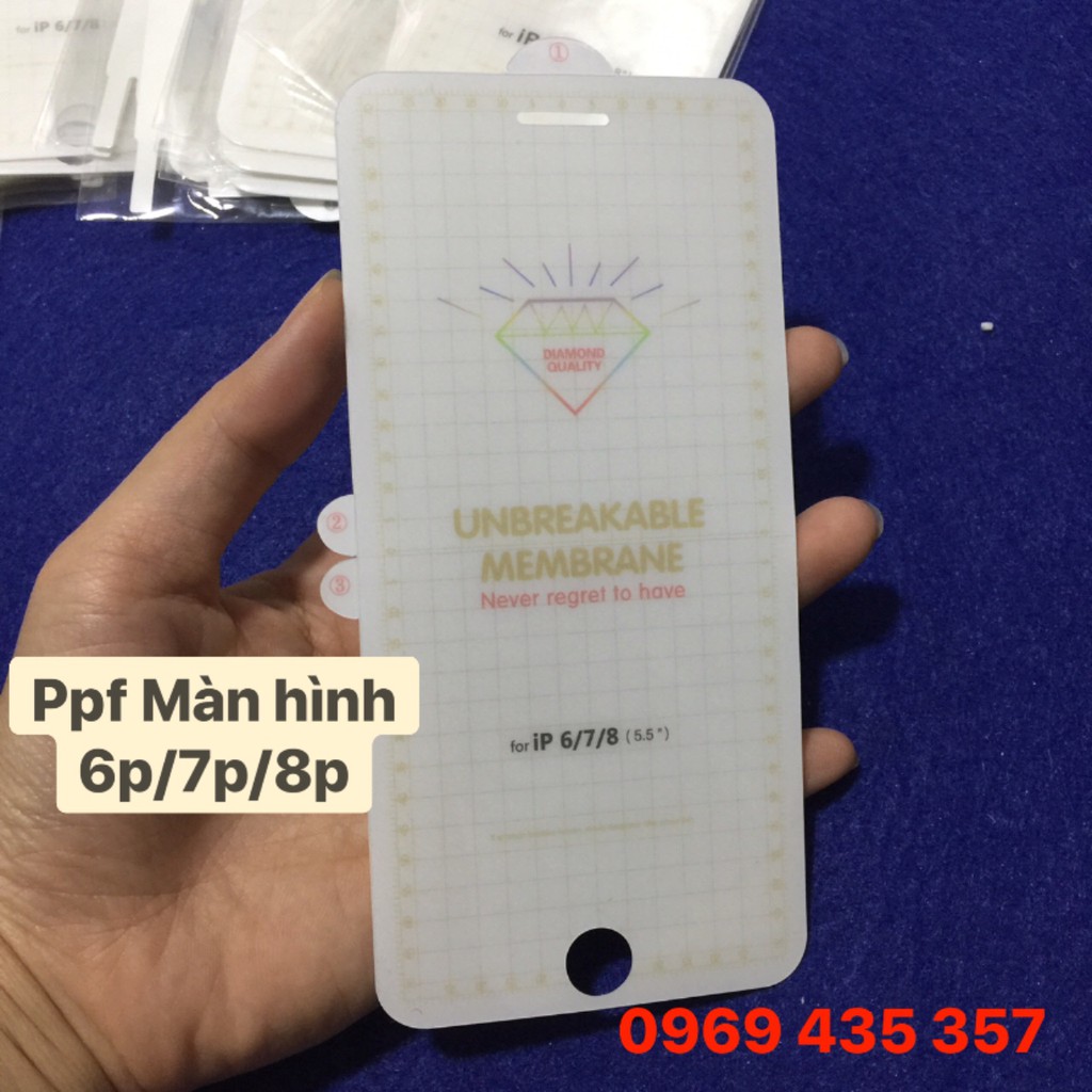 Miếng dán PPF mặt trước cho ip 6plus 7plus 8plus