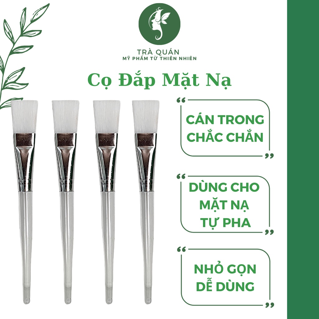 Chổi Cọ Quét Đắp Mặt Nạ Cán Trong Chắc Chắn 01 Cây