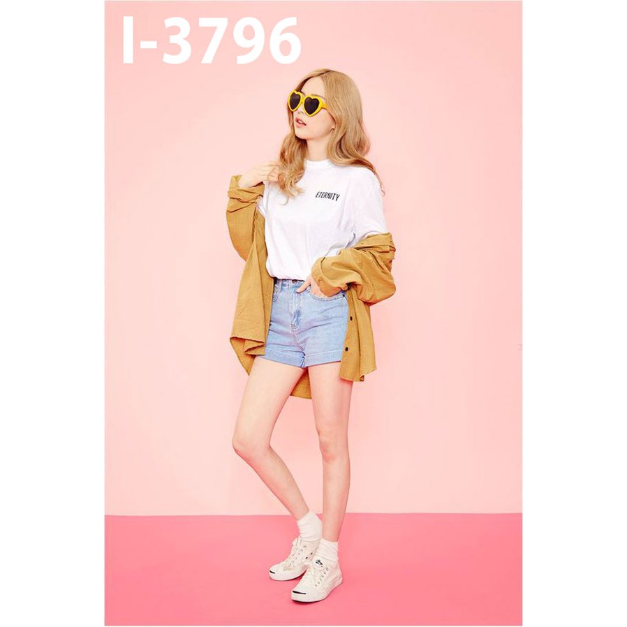 M3796 Áo Thun Nữ Unisex In Logo ETERNITY