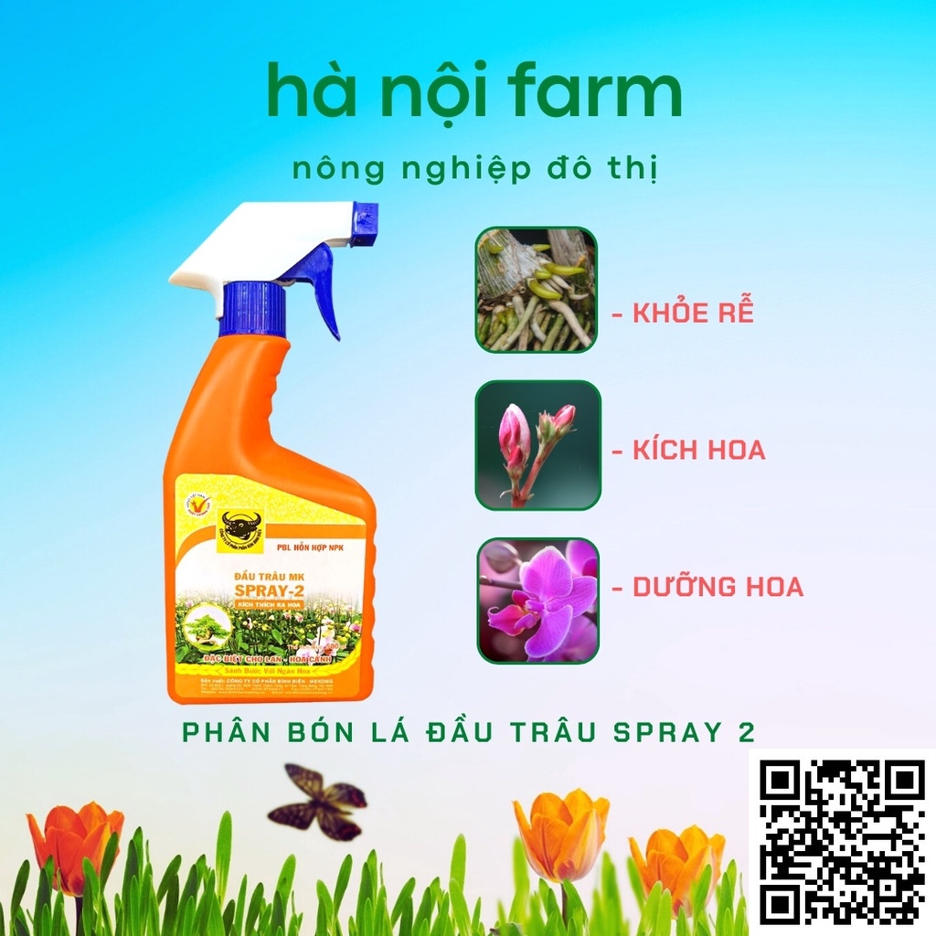 Phân bón lá cao cấp Dưỡng SPRAY 2 - 500ML