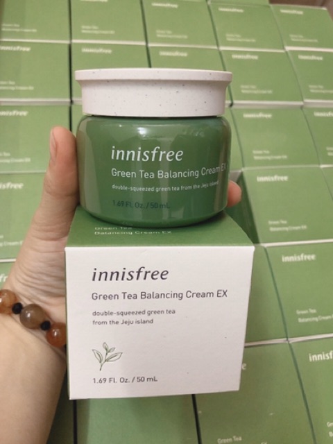 [CHÍNH HÃNG 100%] KEM DƯỠNG TRẮNG DA TRÀ XANH INNISFREE TỪ HÀN QUỐC