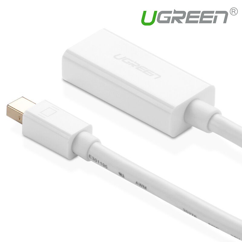 Cáp Mini displayport sang HDMI Ugreen 10460 - Mini displayport to HDMI