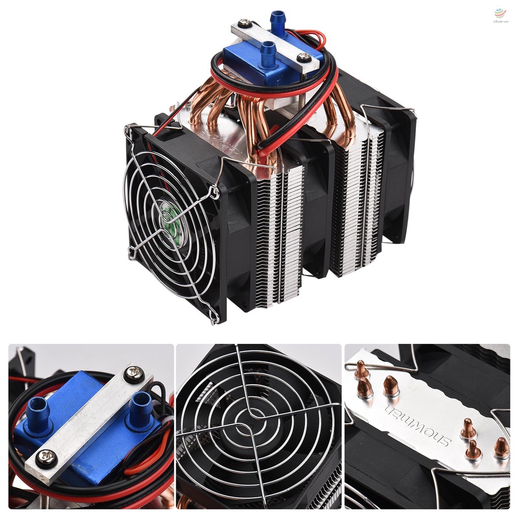 Máy Làm Lạnh Nước Bể Cá Bán Dẫn Công Suất Cao 180W Với 6 Bộ Tản Nhiệt Đồng