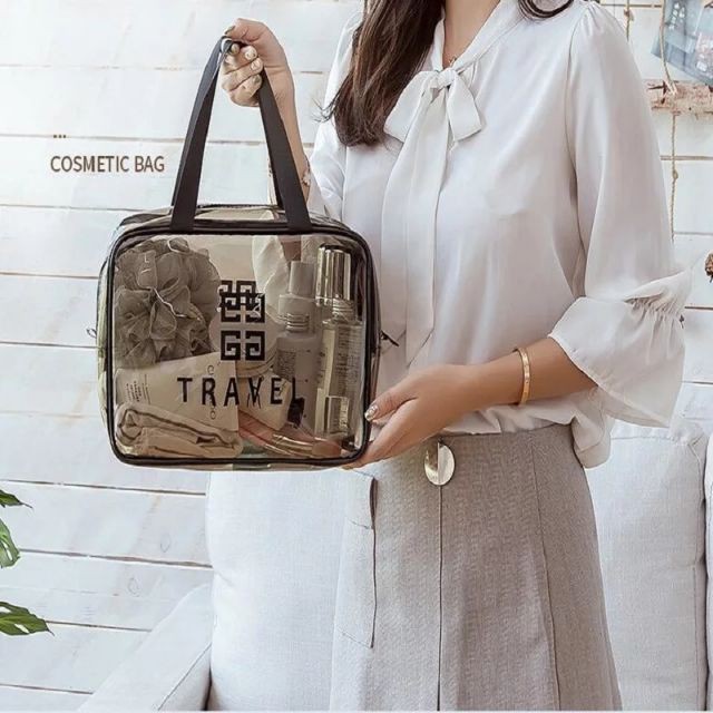 [Xả kho + free ship] Set 3 túi nhựa trong chống nước tiện ích