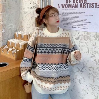 Áo len thổ cẩm ulzzang