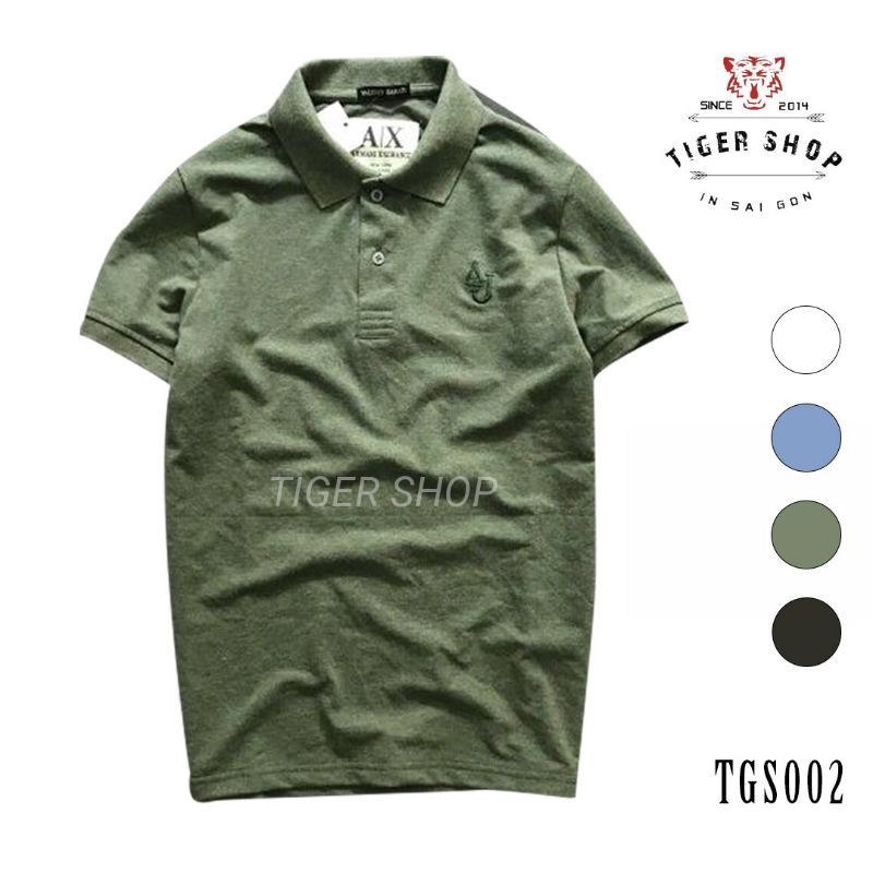 Áo thun nam ngắn tay có cổ logo đẹp tigershop Tgs024 | BigBuy360 - bigbuy360.vn