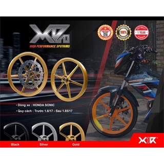 Mâm X1R 6cây chính hãng cho Sonic(Tặng đĩa trước)