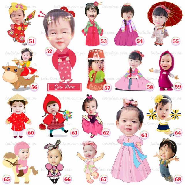 Chibi cho bé cực cute