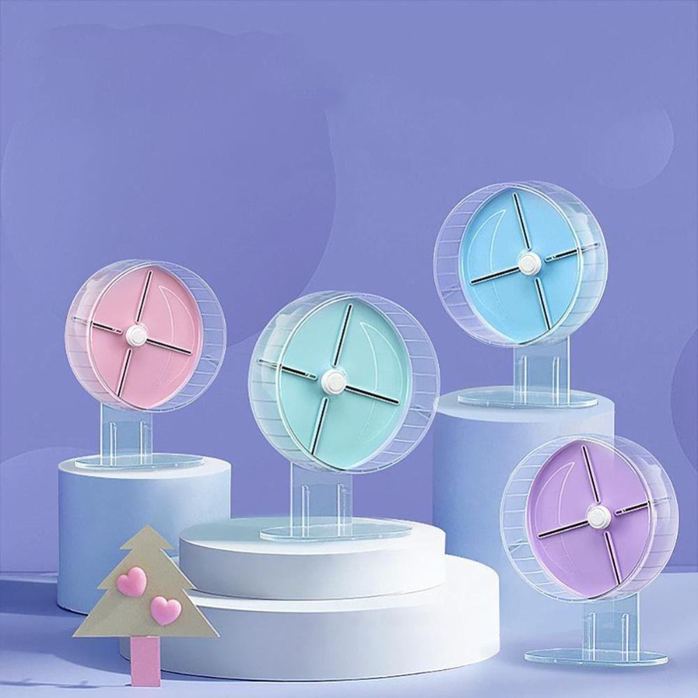 Bánh Xe Cho Chuột Hamster Dùng Chơi Thể Thao Chạy Êm Ái Dễ Vệ Sinh