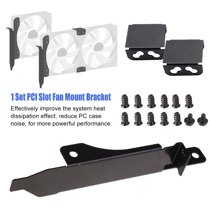 Giá Đỡ Quạt Kép Hỗ Trợ Thẻ Video GPU DIY Dễ Lắp Đặt