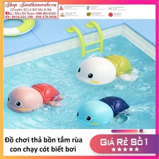 ĐỒ CHƠI THẢ BỒN TẮM RÙA CON MINI CHẠY CÓT ĐÁNG YÊU CHO BÉ