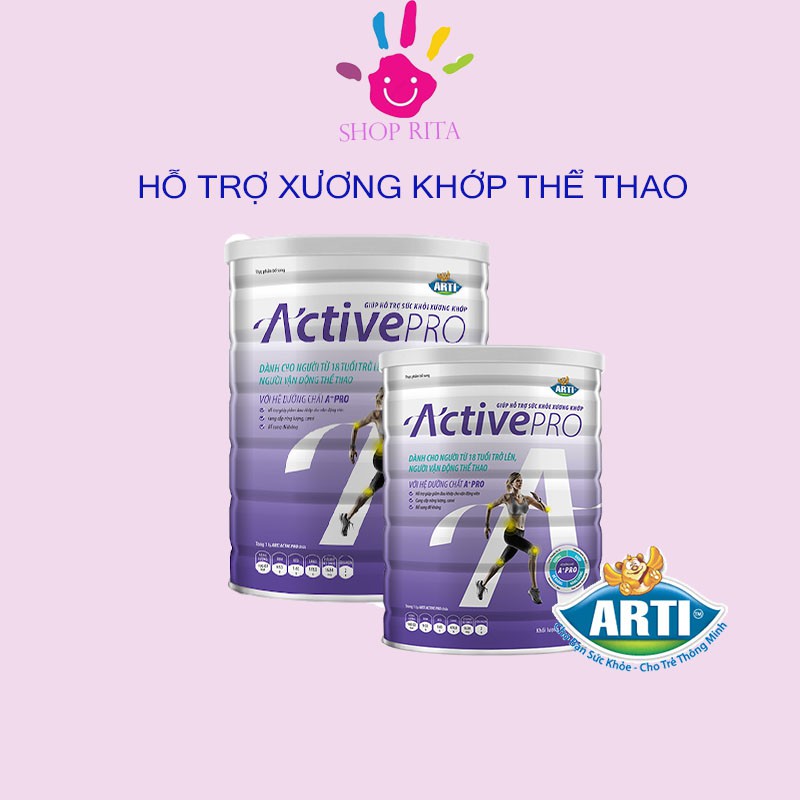 (Khuyến mãi hot) Sữa ARTI ACTIVE PRO- Dành cho Người Vận động Thể thao 400 &amp; 900gr