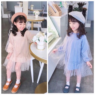 Sỉ váy và ao dài bé gái