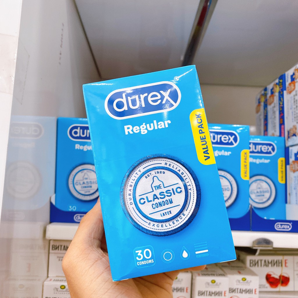 Bao cao su Durex hàng Úc hôp 30 bao - Shop Khang Baby