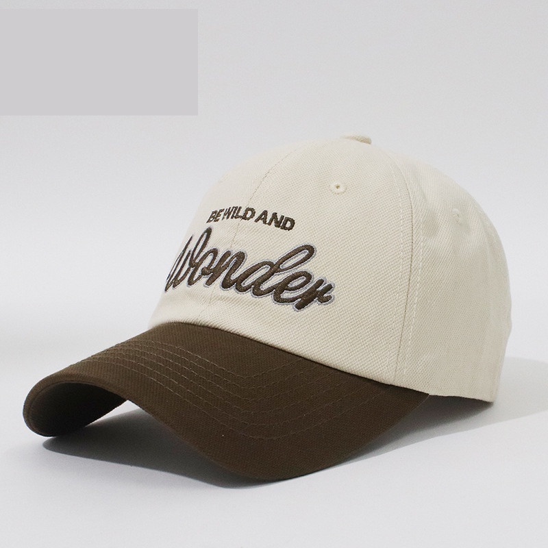 Nón Lưỡi Trai Vải Nam Nữ Thời Trang Ulzzang Wonder Phối 2 Màu Thể Thao - BL135