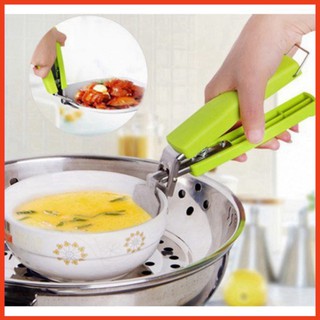 // (HOT) FREESHIP Kẹp gắp đồ chống nóng inox cán nhựa xanh GIÁ TỐT CHỈ CÓ Ở TIỆN ÍCH SHOP !!!!//