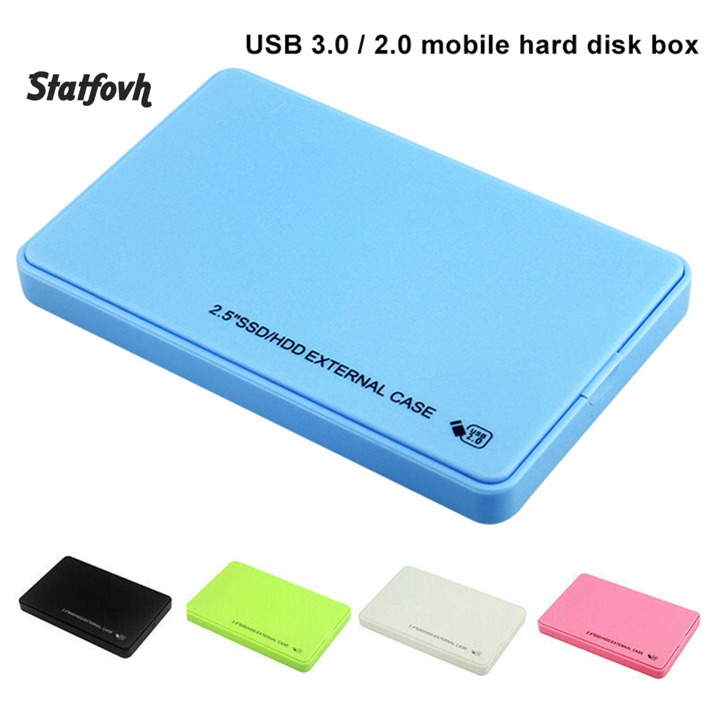 Hộp Đựng Ổ Cứng Ngoài Hdd Ssd Sata Usb 3.0 / 2.0 2.5inch Cho Pc | BigBuy360 - bigbuy360.vn