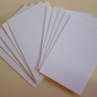 100 Giấy cứng IVORY đóng hộp quà, Flash card A3 (29.7x42cm) định lượng 350 Gsm