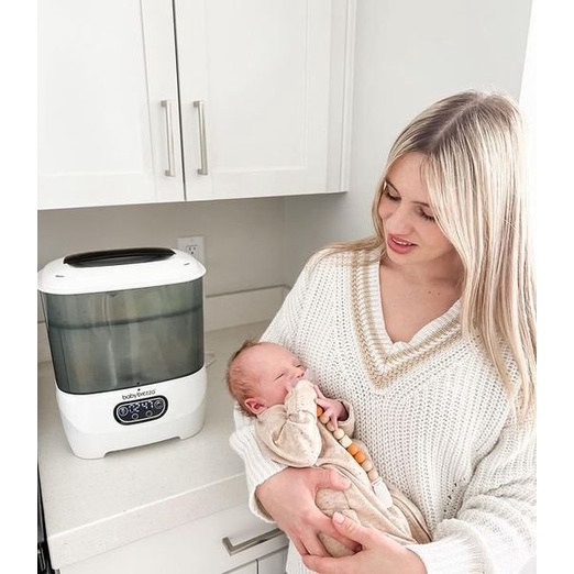 Máy tiệt trùng và sấy khô Baby Brezza, tiệt trùng 8 bình sữa, núm và phụ kiện