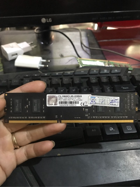 Ram PC ddr3 4gb bus 1333 dùng cho main G41, H61, H81, H77