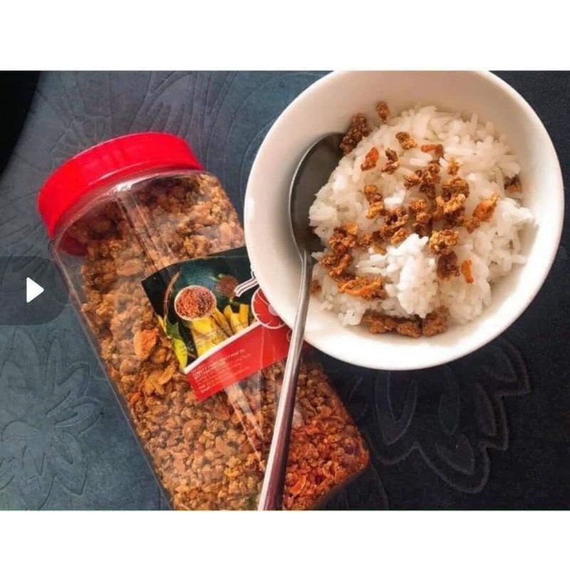 MUỐI TÔM NHƯ Ý THƯỢNG HẠNG CHẤM TRÁI CÂY SIÊU NGON HŨ 400GR - Lùn Con Food