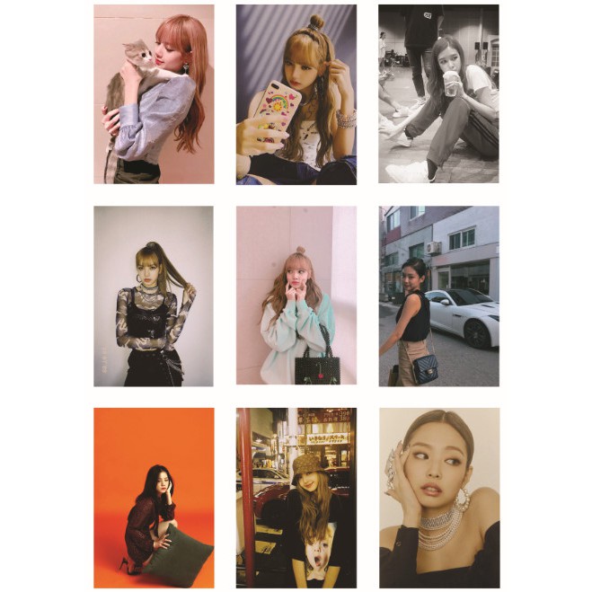 Lomo card ảnh BLACKPINK update Instagram 1 full 72 ảnh