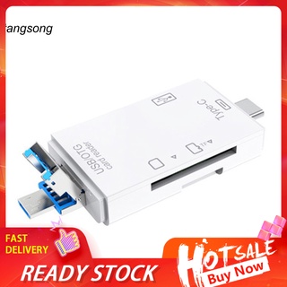 Đầu Đọc Thẻ Nhớ Đa Năng Usb 3.0 Type-C Tf-Sd Cho Điện Thoại