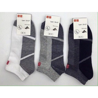 Combo 10 đôi tất Uni Nhật cổ ngắn