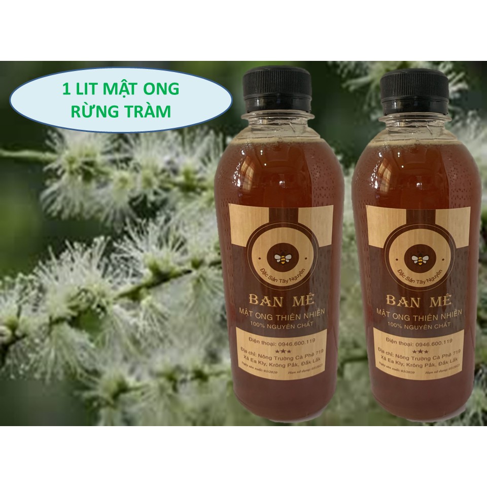 1 LÍT , 2 LIT Đặc sản Tây Nguyên - Mật Ong rừng CHÀM Nguyên Chất