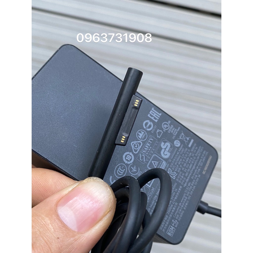 Sạc microsoft surface laptop 3 chính hãng