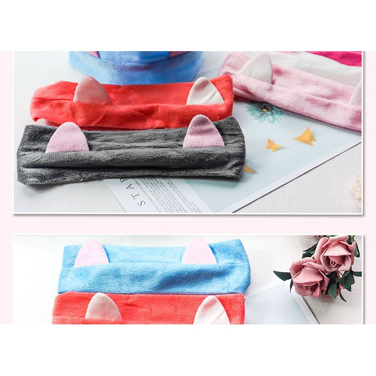 [Mã FAGOGO giảm 12% đơn 99K] (11 Màu) Băng đô turban tai mèo hàn quốc | BigBuy360 - bigbuy360.vn