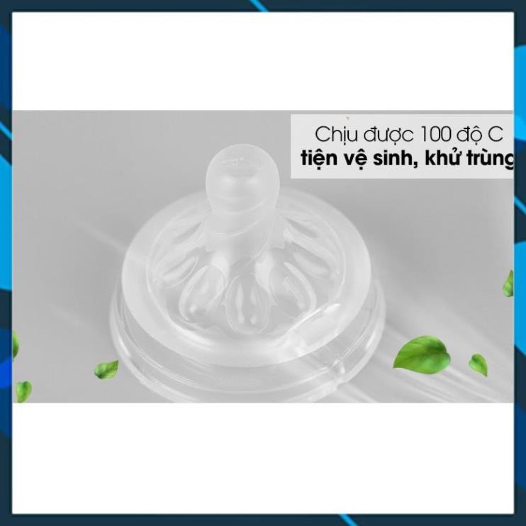 Núm ti silicone Philips Avent Natural cho trẻ sơ sinh (Vỉ 2 núm) sản phẩm chính hãng