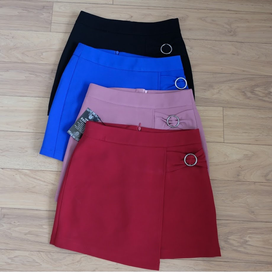 VÁY CHỮ A có lót quần VẠT CHÉO [Ảnh thật 100%] | BigBuy360 - bigbuy360.vn