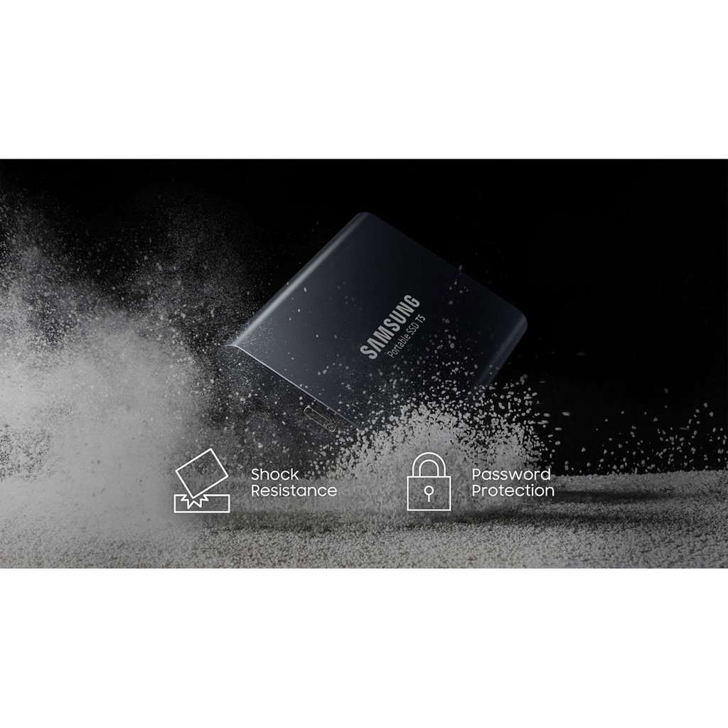 Ổ cứng di động SSD External Samsung T5 500GB - USB 3.1 Gen 2 (Xanh)