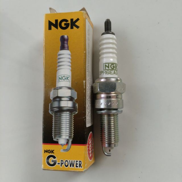 Bugi NGK G-Power - CPR6EAGP-9 Platinum Bạch kem Chân dài Wave 110, Future, Blade RSX RSV Air Blade