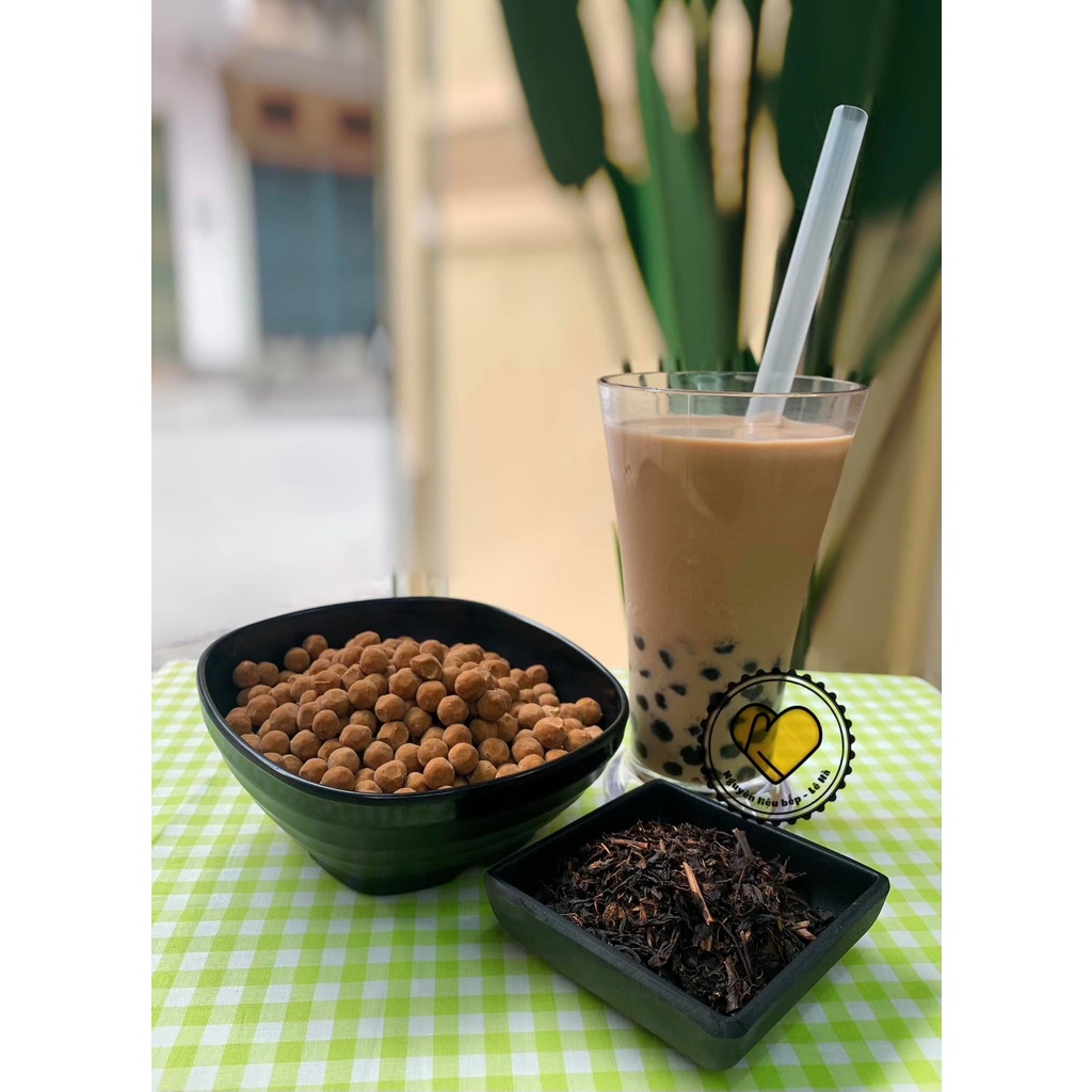 Set trà sữa ĐẶC BIỆT 4 vị hồng trà - trà nhài - trà đen - o long