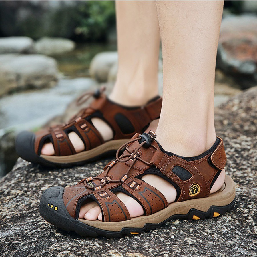 ★SANDAL DU LỊCH- LEO NÚI FULL SIZE CHO NAM & NỮ ★ [ KÈM HỘP TẶNG VỚ ]