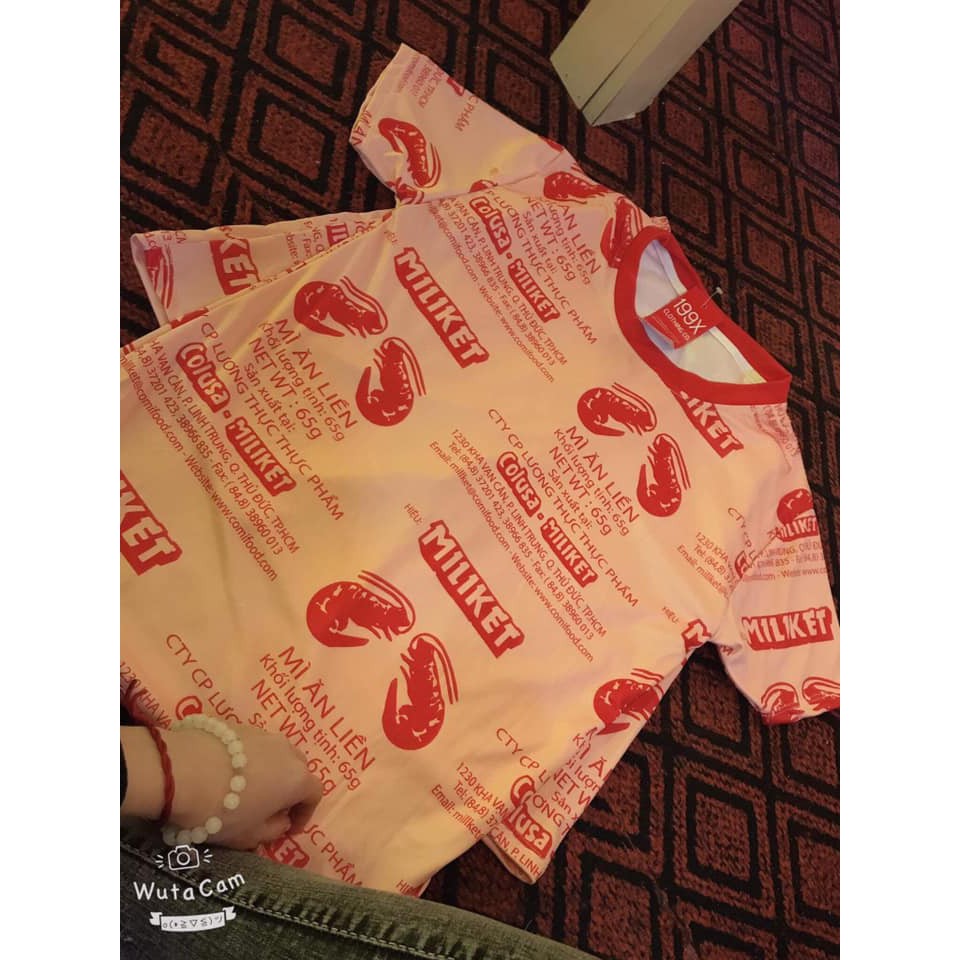 bộ quần áo in hình mì 4 tôm | BigBuy360 - bigbuy360.vn
