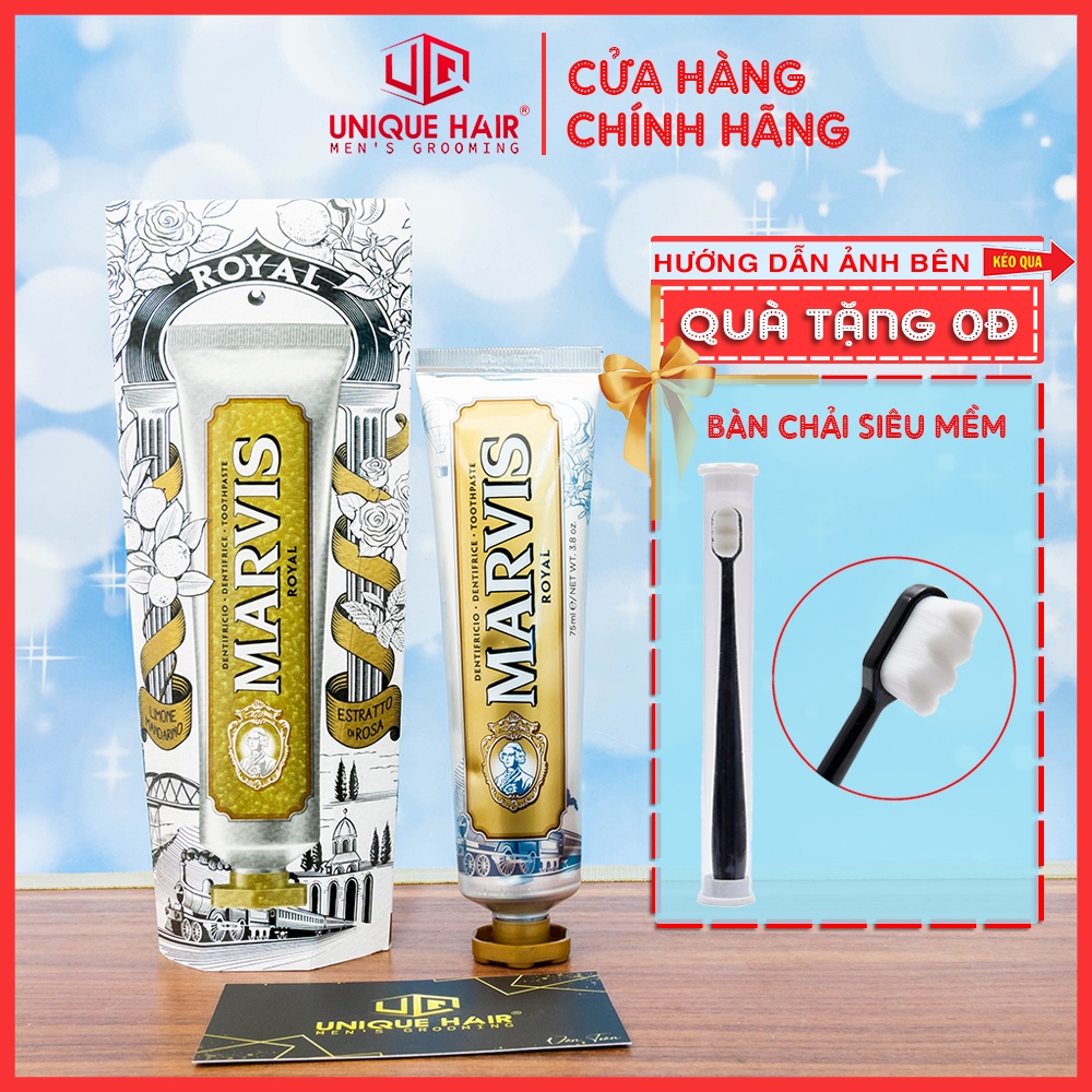 [CHÍNH HÃNG} Kem đánh răng Marvis Limited Edition tuýp 3 hương vị 75ml