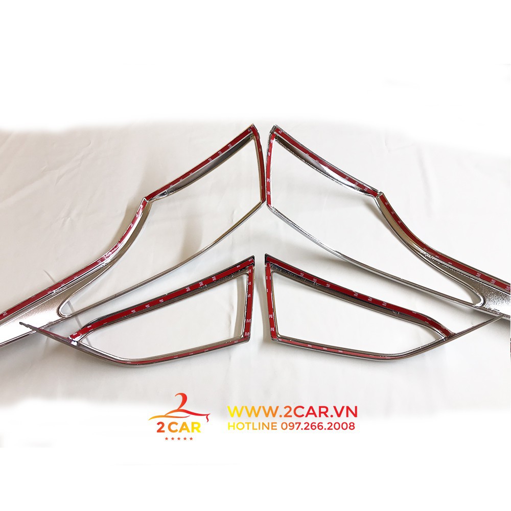 Ốp viền đèn hậu xe Hyundai Accent 2018- 2020 mạ crom
